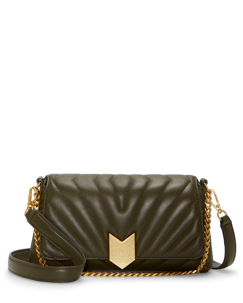 Vince Camuto | Theon Flap Crossbody Bag Forrest | Item ID-XSFO8257
