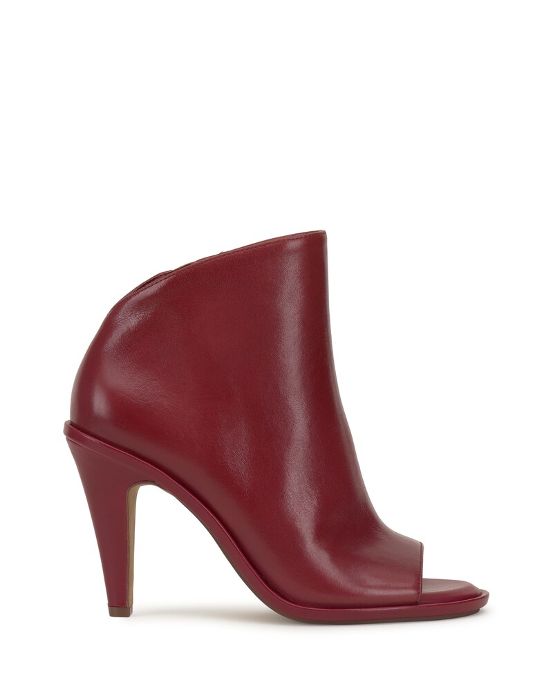 Vince Camuto | Finndaya Peep-Toe Bootie Red Currant | Item ID-UJCW6577