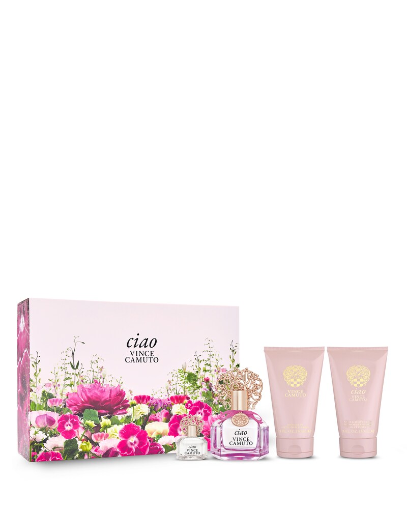 Vince Camuto | Ciao Vince Camuto 4-Piece Gift Set Clear | Item ID-CMQJ0970