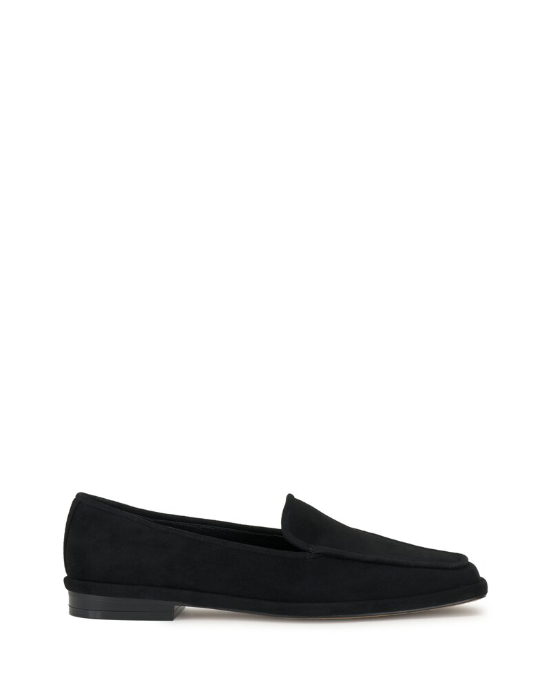 Vince Camuto | Dranandaw Wide Width Loafer Black Suede | Item ID-VYDH7272