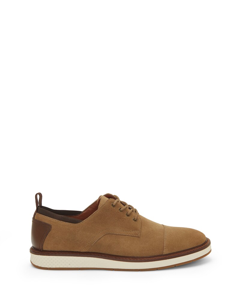 Vince Camuto | Men's Edom Derby Sesame Suede | Item ID-WUEP2757