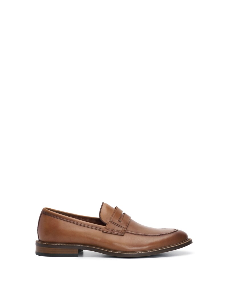 Vince Camuto | Men's Lamcy Penny Loafer Cognac/Brown | Item ID-TABR9622