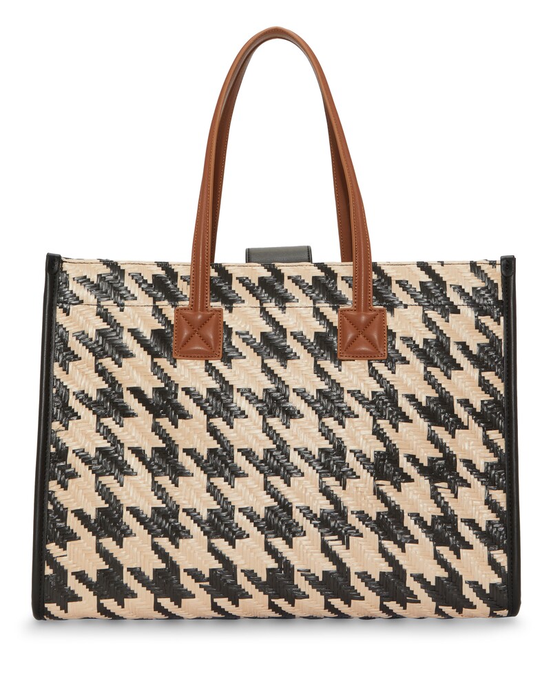 Vince Camuto | Saly Tote Black/Natural | Item ID-AWYF4073