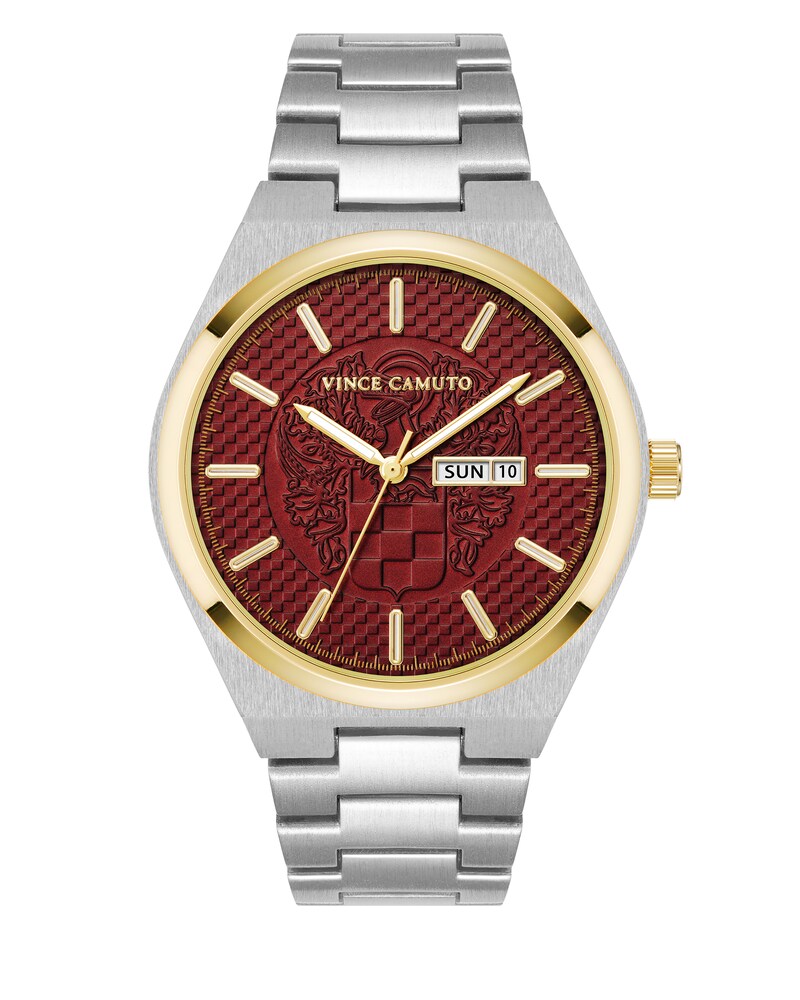 Vince Camuto | Crest-Dial Watch Silver | Item ID-BZEN5872